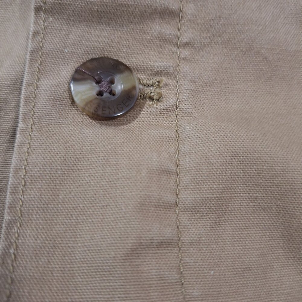 Passenger Tan Button Down Jacket Large - image 7